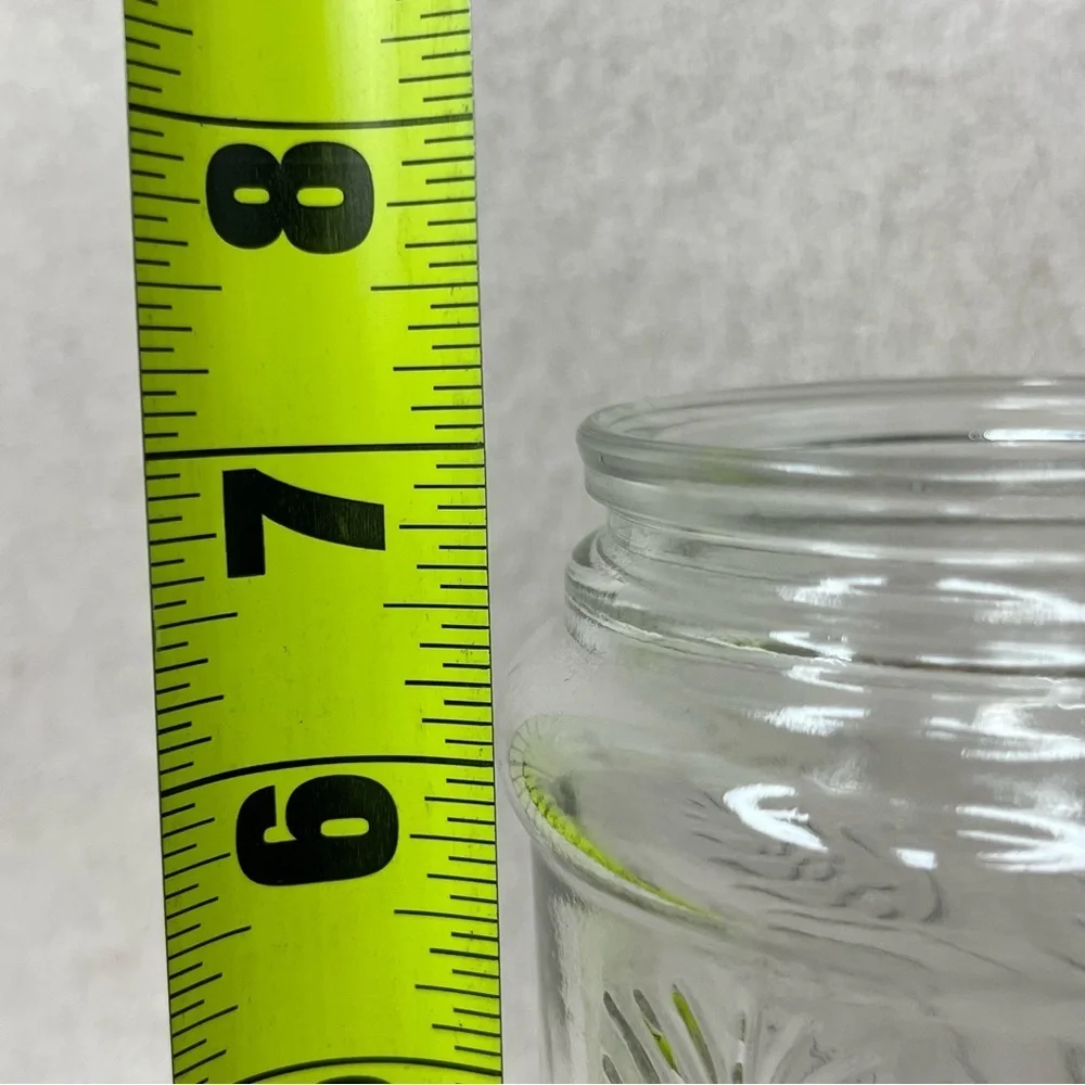 Vintage Mr Peanut Reusable Glass Jar 1982 VTG Retro 80s Kitchen Storage Collect